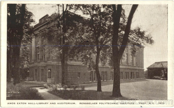 Amos Eaton Hall Library and Auditorium