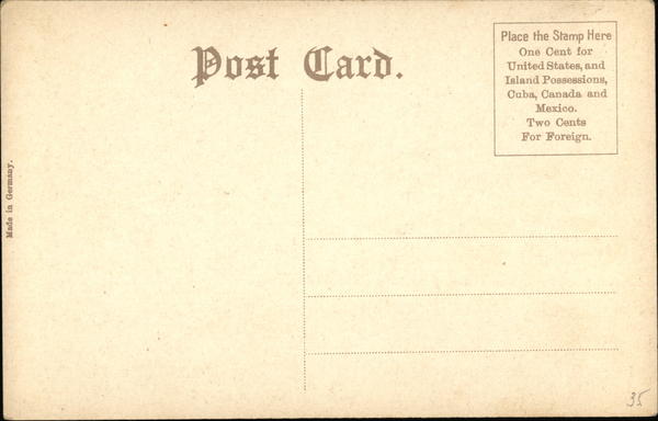 Back of Card