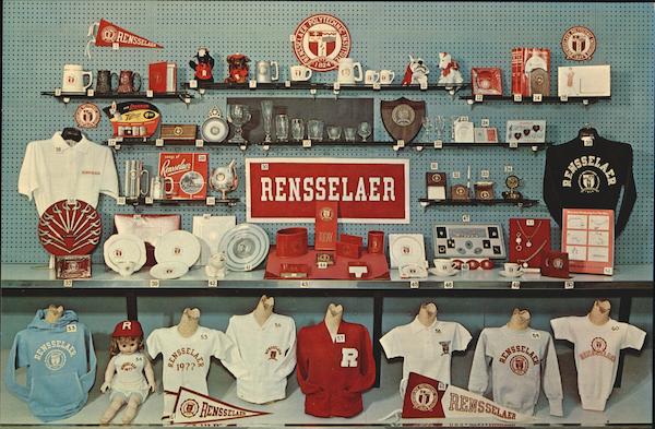 Rensselaer Union Bookstore Display, Circa 1960