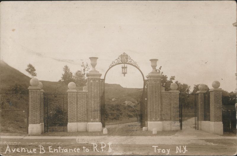 Avenue B Entrance to R.P.I., Troy NY