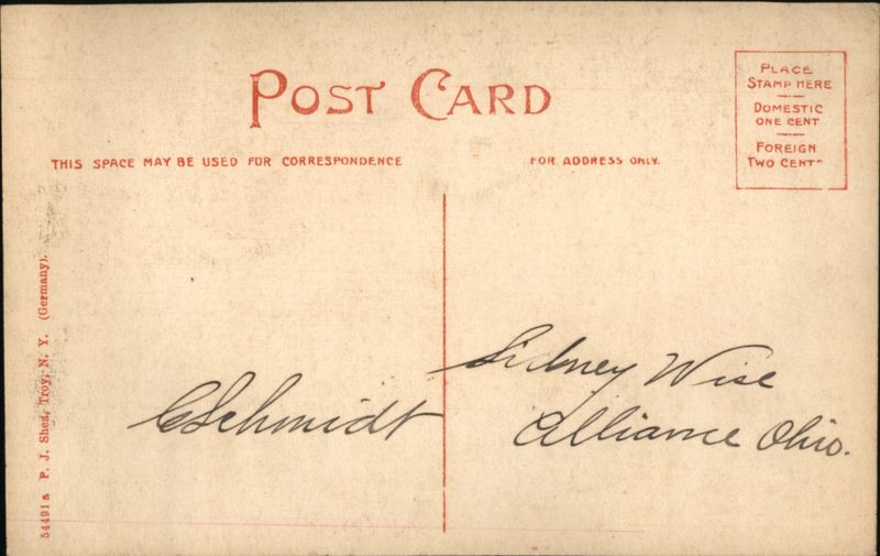 Back of Card