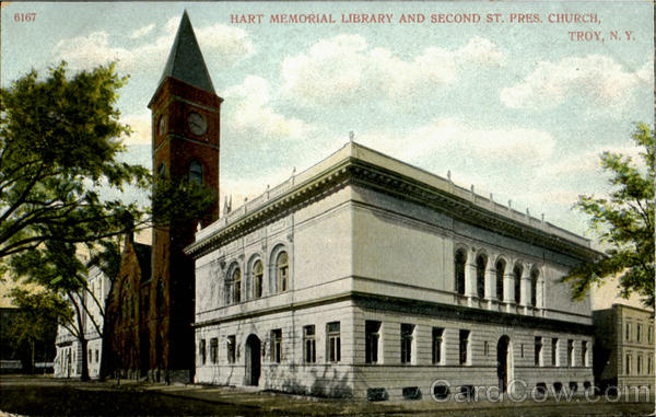 Hart Memorial Library And Second St. Presbyterian Church