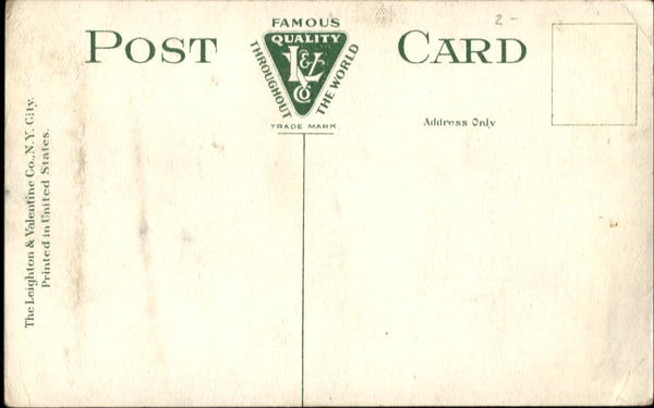 Back of Card