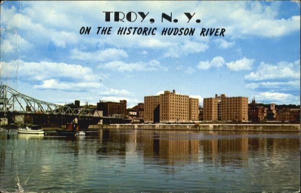 Troy, NY on the historic hudson river