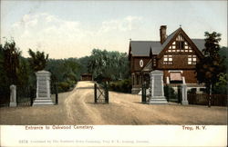 Entrance to Oakwood Cemetery