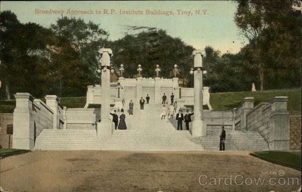 Broadway Approach to R.P. Institute Buildings