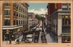 Fulton Street, Looking East