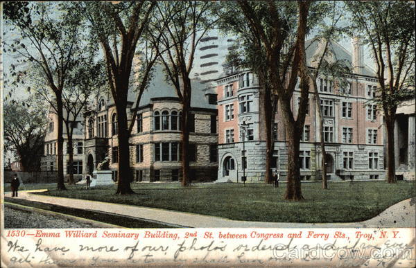 Emma Williard Seminary Building, 2nd St. Between Congress and Ferry Sts