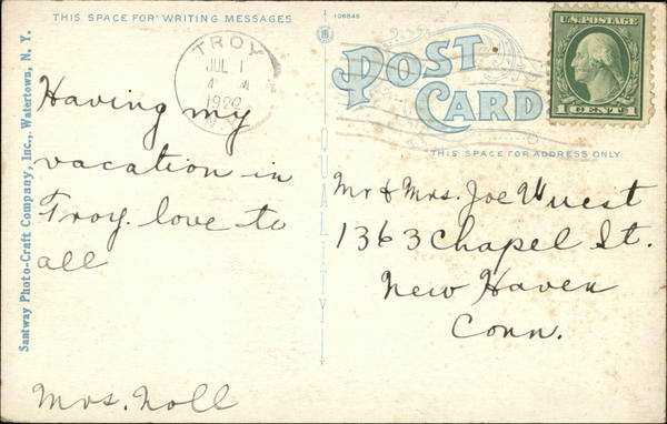 Back of Card