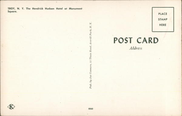 Back of Card