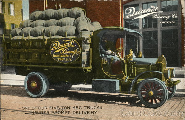 Quandt Brewing Co. Keg Delivery Truck