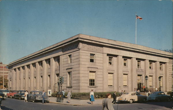 U.S. Post Office, Broadway and Fourth Street