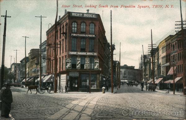 River Street, Looking South from Franklin Square