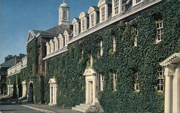 Dormitories on the quadrangle of Rensselaer Polytechnic Institute